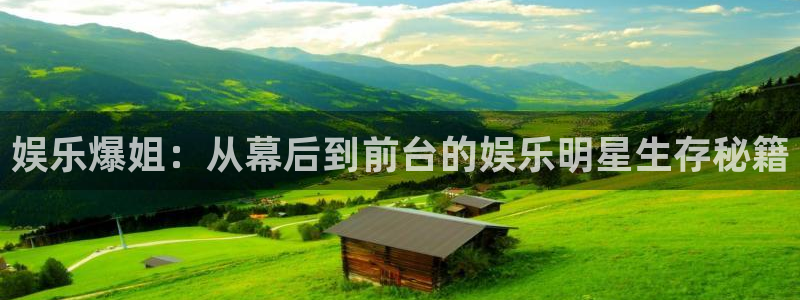 耀世娱乐电子有限公司：娱乐爆姐：从幕后到前台的娱乐明星生存秘籍